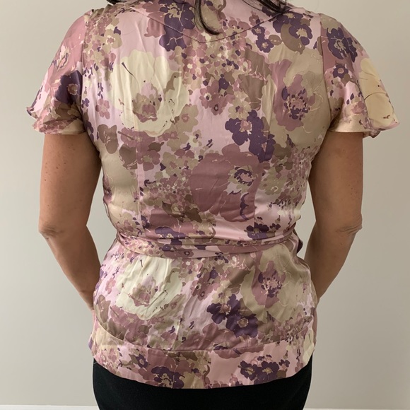 Banana Republic Flowery Silk Shirt 🌺 - Picture 2 of 4